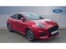 Red Used 2020 Ford Puma ST-Line SUV | £14,204 (Fair price)