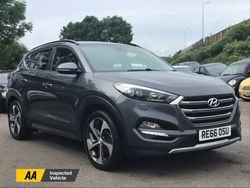 Grey Used 2016 Hyundai Tucson Premium SE SUV | £9,495 (A bit pricey)