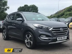 Grey Used 2016 Hyundai Tucson Premium SE SUV | £9,495 (A bit pricey)