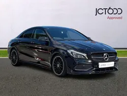 Black Used 2018 Mercedes CLA220 AMG line Sedan | £14,500 (Fair price)