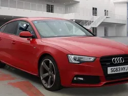 Red Used 2013 Audi A5 Sportback Black Edition Hatchback | £9,599 (Fair price)