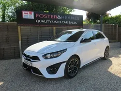 White Used 2022 Kia Ceed GT GT-Line Hatchback | £14,495 (Good price)