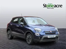 Blue Used 2021 Fiat 500X Cross SUV | £11,995 (Fair price)