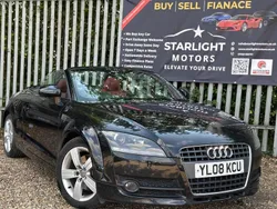 Black Used 2008 Audi TT Roadster Premium Cabriolet | £4,999 (Super price)