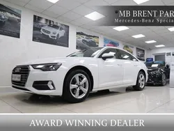 White Used 2022 Audi A6 Sport Sedan | £20,750