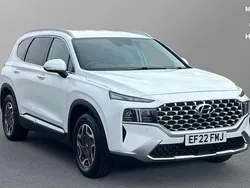 White Used 2022 Hyundai Santa Fe Premium SUV | £27,266 (Fair price)