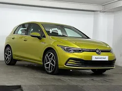 Yellow Used 2021 VW Golf VIII Style Hatchback | £16,995 (Fair price)