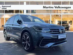 Grey Used 2024 VW Tiguan Allspace R-line SUV | £35,490 (Expensive)