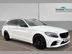 White Used 2021 Mercedes C43 AMG Premium Plus Estate | £30,899 (Super price)