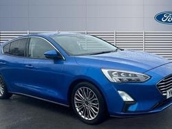 Blue Used 2019 Ford Focus Titanium X Hatchback | £10,064 (Fair price)