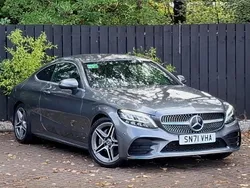 Grey Used 2021 Mercedes C200 AMG line Coupe | £24,998 (A bit pricey)