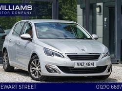 Silver Used 2015 Peugeot 308 Allure Hatchback | £5,061 (Fair price)