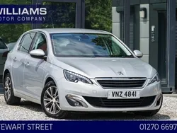 Silver Used 2015 Peugeot 308 Allure Hatchback | £5,061 (Fair price)