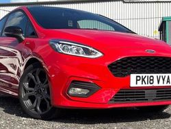 Red Used 2018 Ford Fiesta ST-Line Hatchback | £5,995 (Fair price)