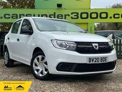 White Used 2020 Dacia Sandero Essentiel Hatchback | £7,250 (Super price)