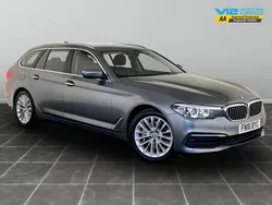 Blue Used 2018 BMW 530 Comfort Edition Estate | £13,495 (Super price)