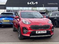 Red Used 2021 Kia Sportage GT-Line SUV | £16,995 (Good price)