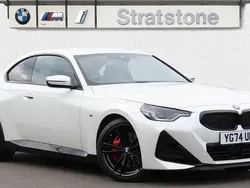 White Used 2024 BMW 220 M Sport Coupe | £35,490 (Fair price)