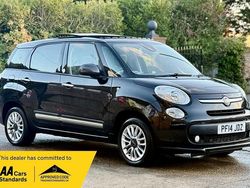 Black Used 2014 Fiat 500L Lounge MPV | £3,790 (Fair price)
