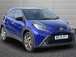 Juniper blue with black New 2025 Toyota Aygo X SUV | £14,901