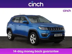 Blue Used 2019 Jeep Compass Longitude SUV | £11,899 (Fair price)
