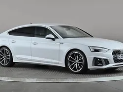 White Used 2023 Audi A5 S-Line Coupe | £25,998 (Good price)