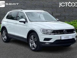 White Used 2019 VW Tiguan Match SUV | £14,988 (Good price)
