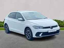 White New 2025 VW Polo Match Hatchback | £19,754 (A bit pricey)