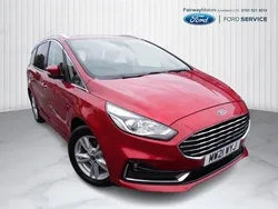 Ruby red Used 2021 Ford S-MAX Titanium MPV | £21,999 (Fair price)