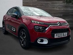 Red Used 2022 Citroën C3 PureTech Hatchback | £11,790 (Fair price)