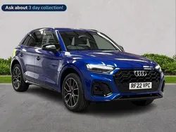 Blue Used 2022 Audi Q5 Comfort SUV | £37,555 (Good price)
