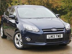 Dark blue metallic Used 2013 Ford Focus Zetec Hatchback | £2,450 (Super price)