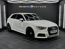 White Used 2016 Audi A3 S-Line Hatchback | £11,495 (Expensive)