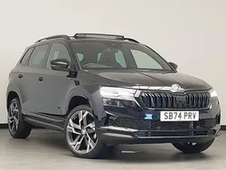 Black Used 2024 Skoda Karoq SportLine SUV | £27,698 (Fair price)