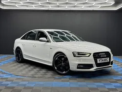 White Used 2014 Audi A4 Black Edition Sedan | £12,790