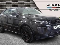 Black Used 2017 Land Rover Range Rover evoque HSE Dynamic Cabriolet | £16,290 (A bit pricey)
