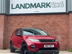 Red Used 2017 Land Rover Discovery Sport HSE SUV | £12,975 (Fair price)