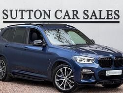 Blue Used 2018 BMW X3 M Sport SUV | £33,950 (Good price)