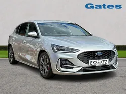 Silver Used 2025 Ford Focus ST-Line Hatchback | £22,499 (Expensive)