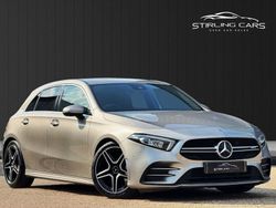 Silver Used 2019 Mercedes A35 AMG Premium Hatchback | £20,989 (Fair price)