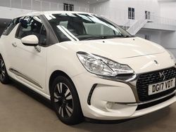 White Used 2017 DS Automobiles DS3 Chic Hatchback | £4,890 (Fair price)