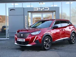 Red Used 2022 Peugeot 2008 Allure+ SUV | £14,150 (Fair price)