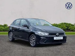 Black Used 2021 VW Polo Life Hatchback | £15,500 (Fair price)