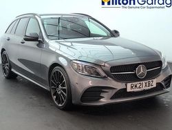 Grey Used 2021 Mercedes C200 AMG line Estate | £19,650 (Fair price)