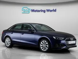 Blue Used 2022 Audi A4 Sedan | £15,200 (Super price)