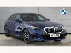 Blue Used 2024 BMW 520 M Sport Sedan | £38,493 (Good price)