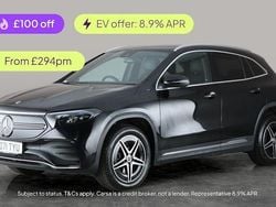 Black Used 2021 Mercedes EQA250 AMG line SUV | £18,925 (Good price)