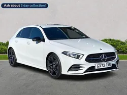 White Used 2022 Mercedes A180 AMG Line Premium Hatchback | £23,299 (A bit pricey)