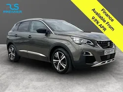 Grey Used 2018 Peugeot 3008 Allure SUV | £8,395 (Fair price)