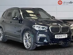 Metallic carbon black Used 2019 BMW X3 Performance SUV | £25,820 (Fair price)